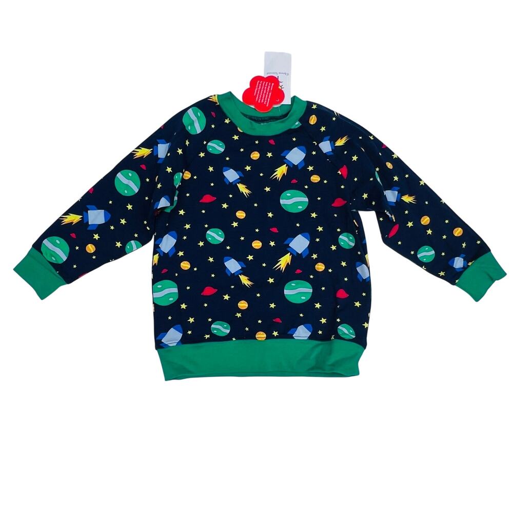 NWT Blossom & Sprout Size 4 Outer Space Long Sleeve Shirt